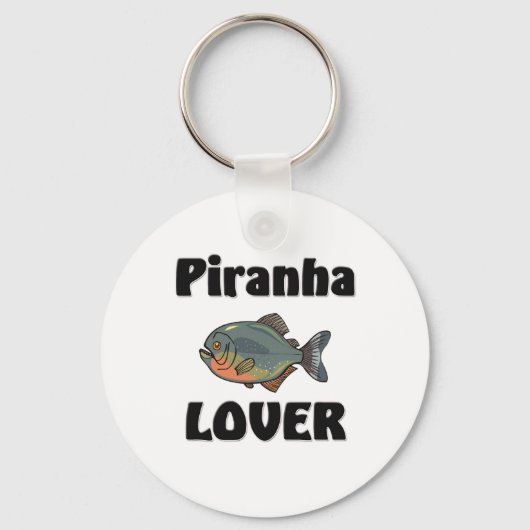 Piranha Lover Schlüsselanhänger (Vorderseite)