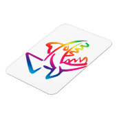 Piranha Magnet (Linke Seite)