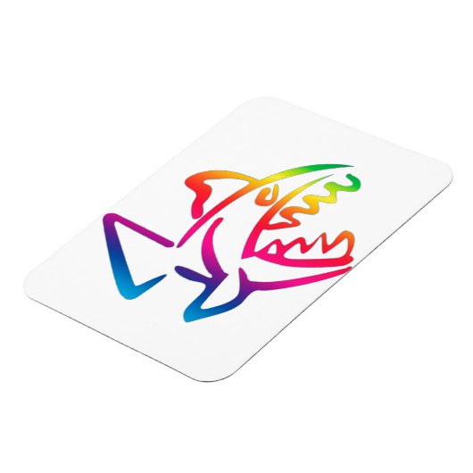 Piranha Magnet (Linke Seite)