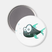 Piranha Magnet (Vorderseite/Rückseite)