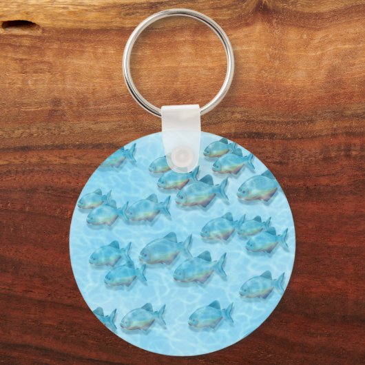 Piranha Schlüsselanhänger (Vorderseite)