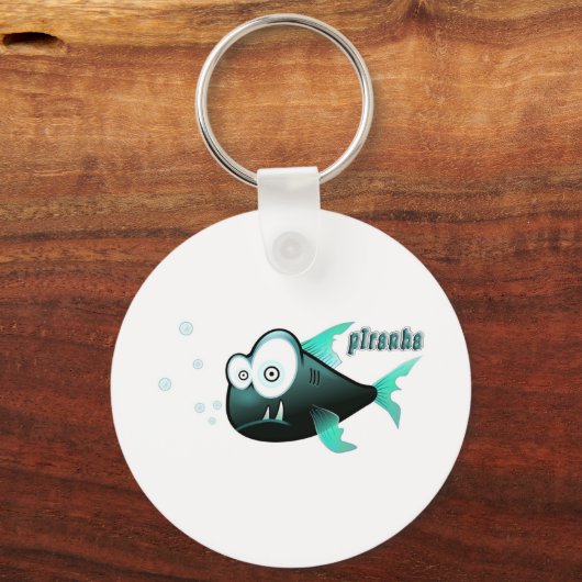 Piranha Schlüsselanhänger (Vorderseite)