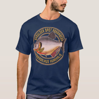 Piranha Serrasalmus Monsterfish Monster Fischgewäs T-Shirt