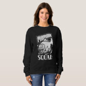 Piranha Squad Retro Piranhas Fisch Sweatshirt (Vorne ganz)
