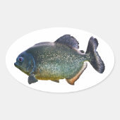 Piranha Sticker (Vorderseite)