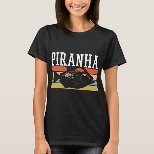 Piranha T-Shirt (Vorderseite)
