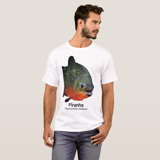 Piranha T-Shirt (Vorne ganz)