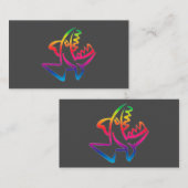 Piranha Visitenkarte (Vorne/Hinten)