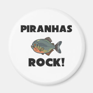 Piranhas-Felsen Magnet
