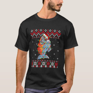 Piranhas Fisch Weihnachtsmannmütze Männer Frauen K T-Shirt