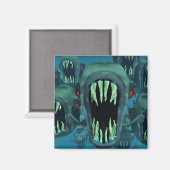Piranhas Fish Custom Personalize Anniversale Magnet (Vorderseite/Rückseite)