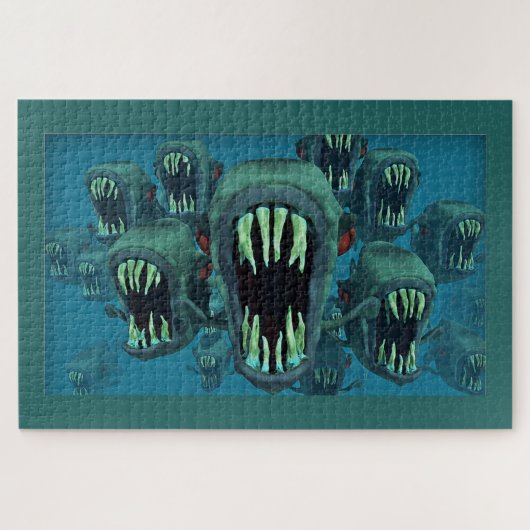 Piranhas Puzzle (Horizontal)