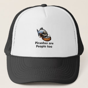 Piranhas sind Leute auch Truckerkappe