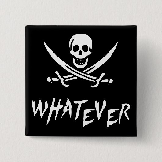 Pirat "apathischen Roger" {Whitebeard} Button (Vorderseite)