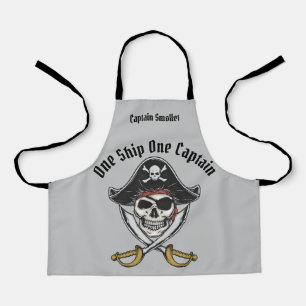 Pirat apron personalisieren schürze