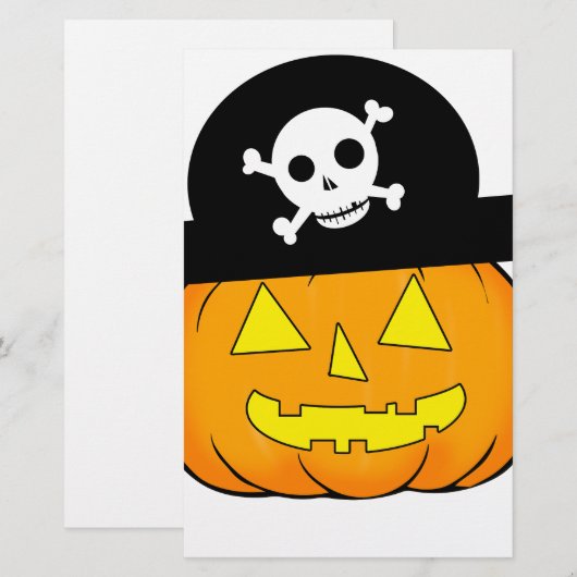 Pirat Briefpapier (Vorne/Hinten)