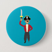 Pirat Button (Vorderseite)