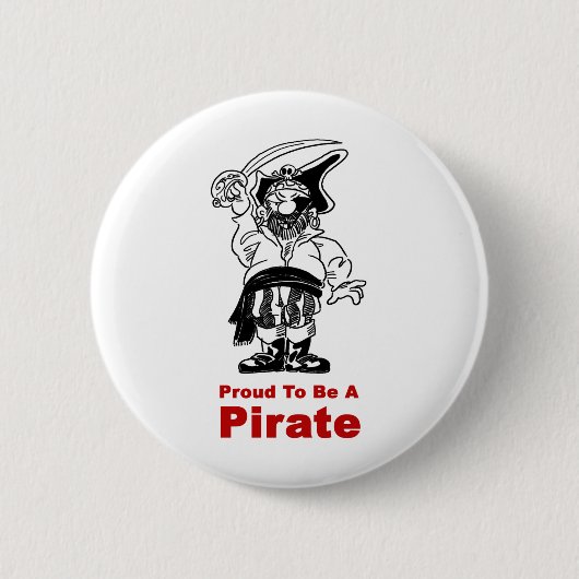 Pirat Button (Vorderseite)