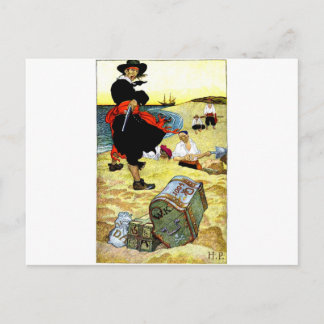 Pirat-Clip-Art-4 Postkarte
