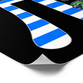 Pirat Costume Hat Pi Rate Poster (Ecke)