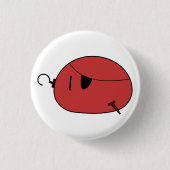 Pirat Dango Knopf Button (Vorderseite)
