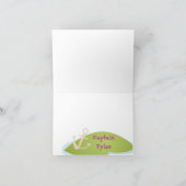 Pirat danken Ihnen zu kardieren Dankeskarte (Innenseite)