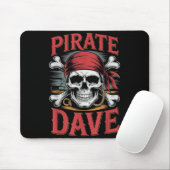 Pirat Dave Mousepad (Mit Mouse)