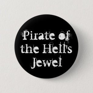 Pirat des das Juwel-Knopfes der Hölle Button