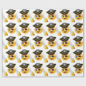 Pirat Emoji Geschenkpapier (Flach)