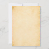 Pirat Geburtstagsparty-Einladung Einladung (Rückseite)