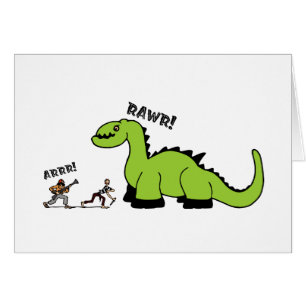 Pirat gegen Dinosaurier