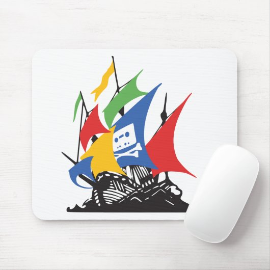 Pirat Google Mousepad (Mit Mouse)