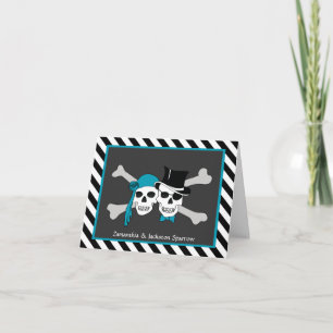 Pirat Hochzeit Einladung