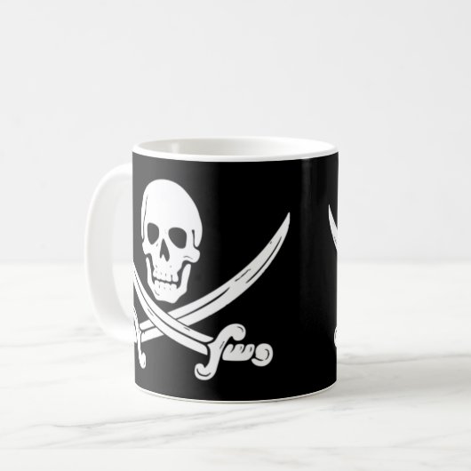 Pirat Kaffeetasse (Vorderseite Links)