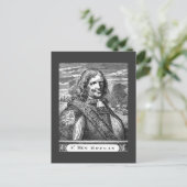 Pirat Kapitän Morgan Postkarte (Stehend Vorderseite)