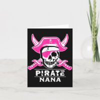 Pirat Kapitän Nana Piraten-Oma Lustige Oma