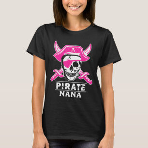Pirat Kapitän Nana Piraten-Oma Lustige Oma T-Shirt