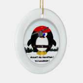 Pirat Keramik Ornament (Rechts)