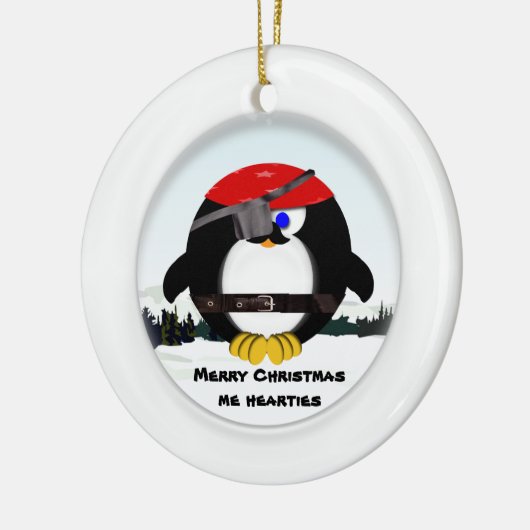 Pirat Keramik Ornament (Links)