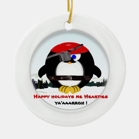 Pirat Keramikornament (Vorne)