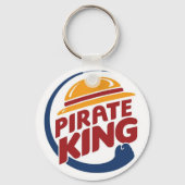 Pirat König Logo Schlüsselanhänger (Rückseite)