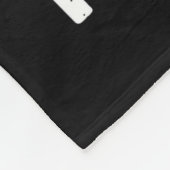 Pirat Lehrer lustiger Totenkopf  Fleecedecke (Ecke)