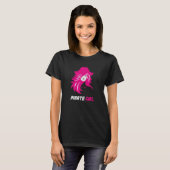 Pirat Mädchen Baddie Ästhetik T-Shirt (Vorne ganz)