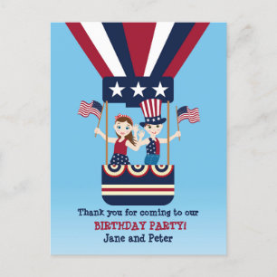 Pirat Mädchen Schatzkarte Spaß Geburtstagsfeier Postkarte