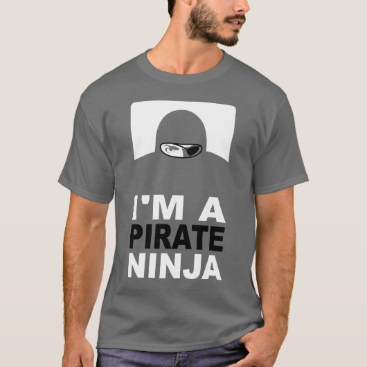 Pirat Ninja T-Shirt (Vorderseite)