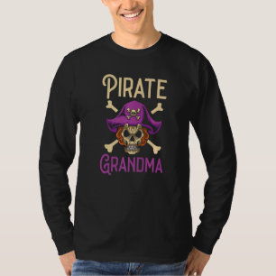 Pirat Oma Großmutter Oma Pirat T-Shirt