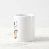Pirat Papagei Süße Abenteuer Kunst Kaffeetasse (Mittel)