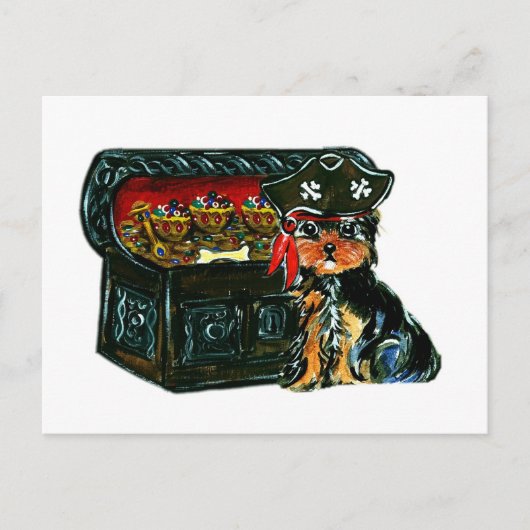 Pirat Poo Postkarte (Vorderseite)