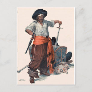 Pirat Postkarte