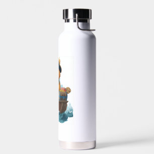 Pirat-Pudel � Lustiger Hund Trinkflasche
